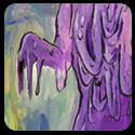Drippy Purple Face